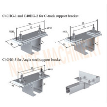 C40 Hanger for C-Track Support Bracket&Angle Steel Support Bracket